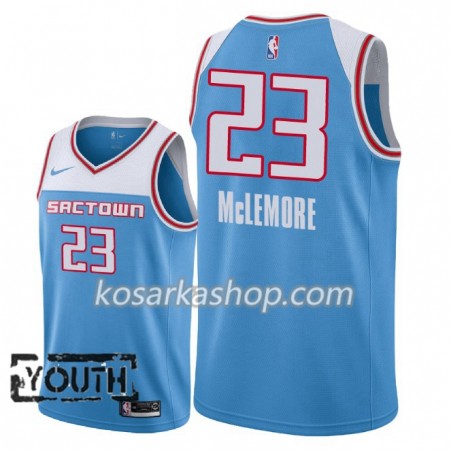 Dres Sacramento Kings Ben McLemore 23 Nike 2018-19 City Edition Plava Swingman - Dječji